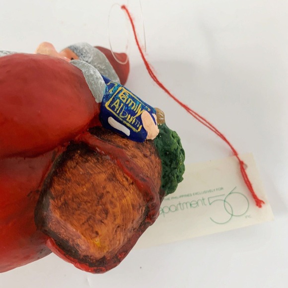 Vintage Dept 56 No’L Santa Claus Ornament HAND PAINTED Rare 5.5 Inches - Picture 7 of 8